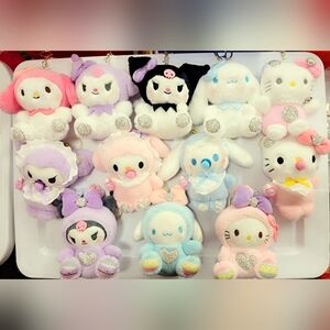 Plush Sanrio, Hello Kitty, Kuromi, Cinnamoroll, My Melody